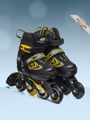 Роликовые коньки ROLLERSPACE CUBE (Yellow) with Old Wheels