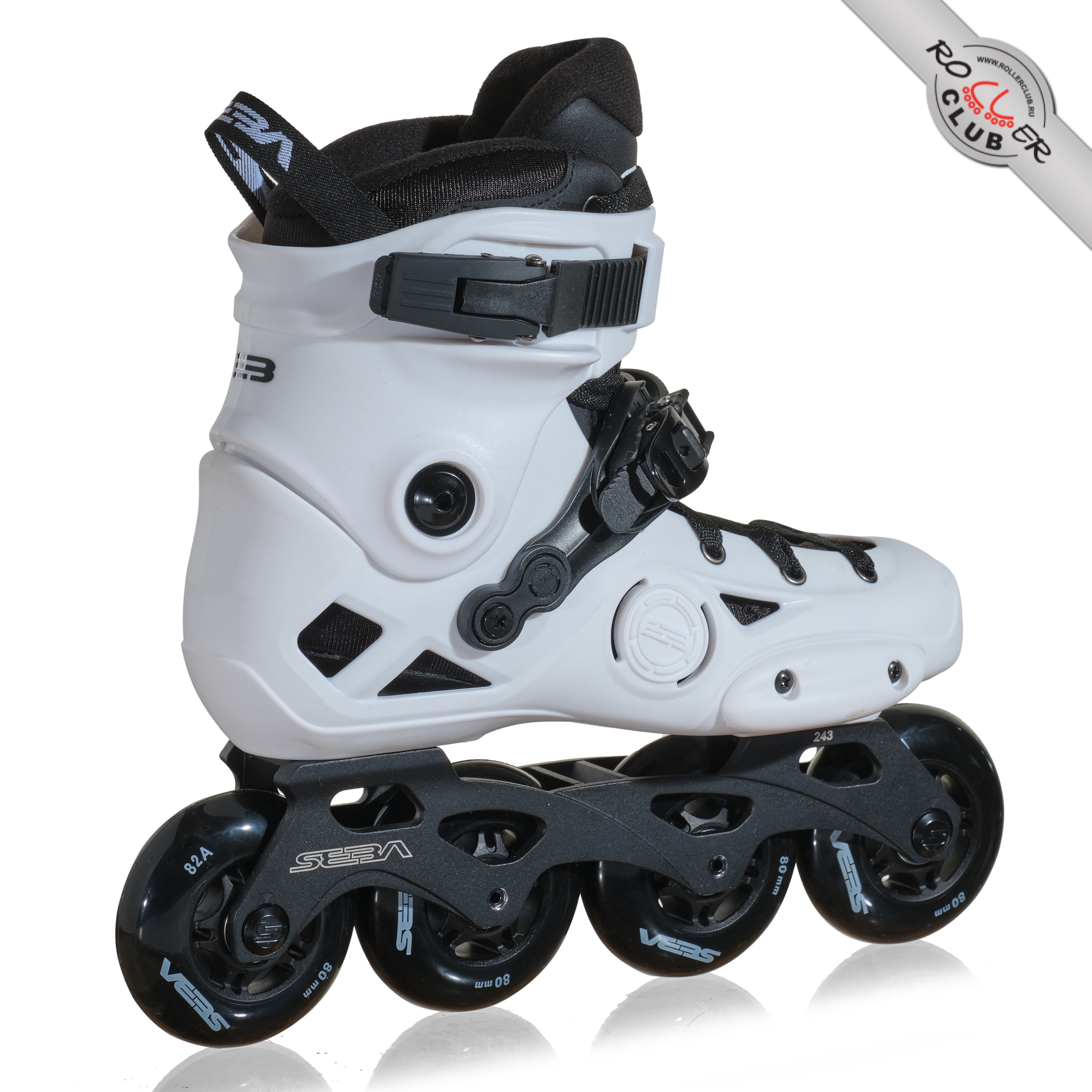 Роликовые коньки SEBA E3 80 PREMIUM (WHITE) 2024 г.