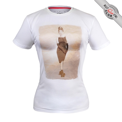 Футболка RC ОДРИ женская (белая)