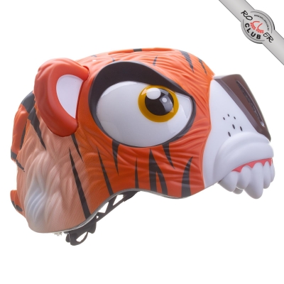 Шлем CRAZY SAFETY TIGER (оранжевый)