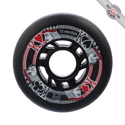 Колеса FR SKATES STREET KINGS 72mm/85A (BLACK/BLACK)