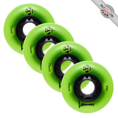 Колеса LUMINOUS 72MM (GREEN/GLOW)