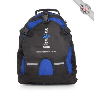 Рюкзак ROLLERCLUB маленький черно-васильковый