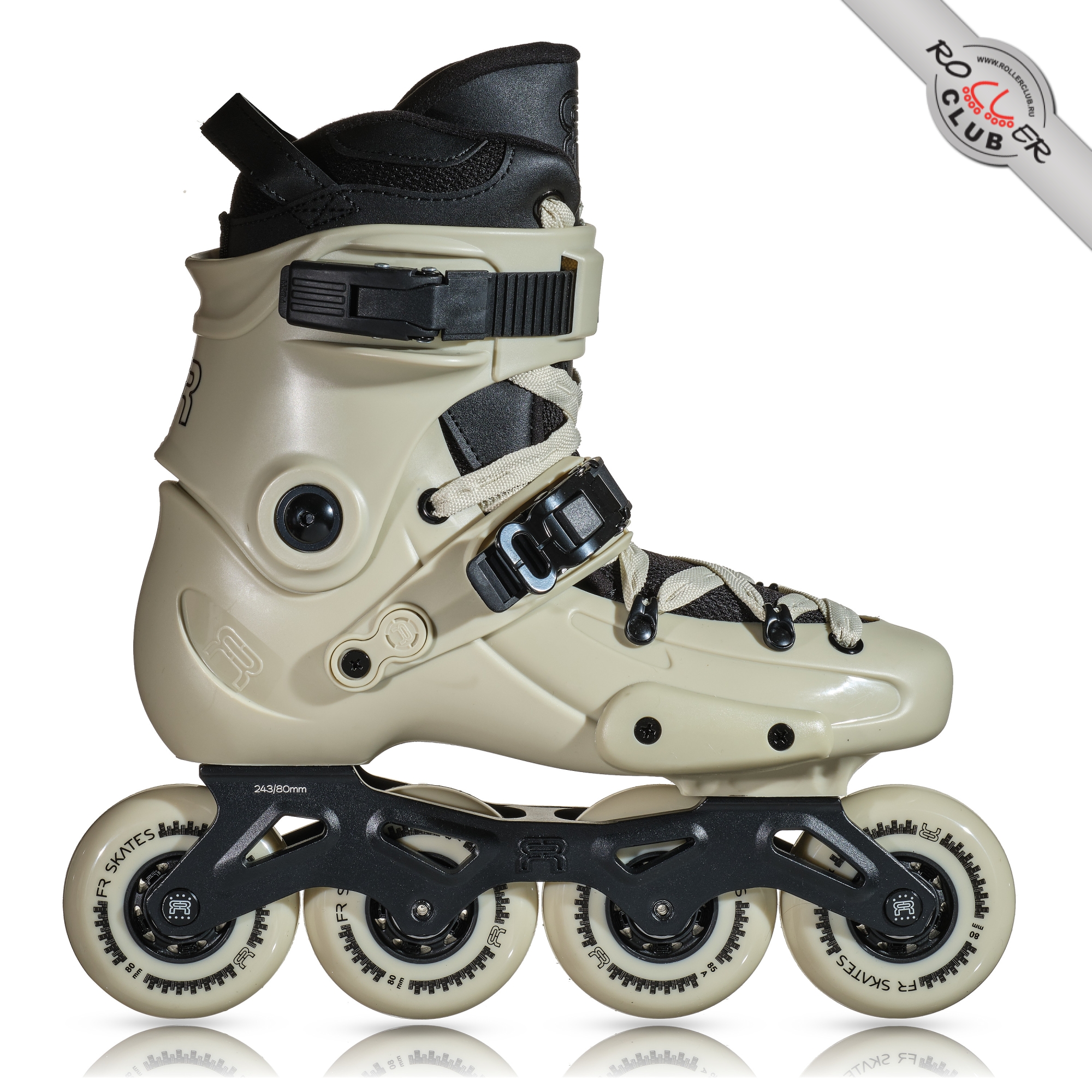 Роликовые коньки FR SKATES FR3 80 (SAND)