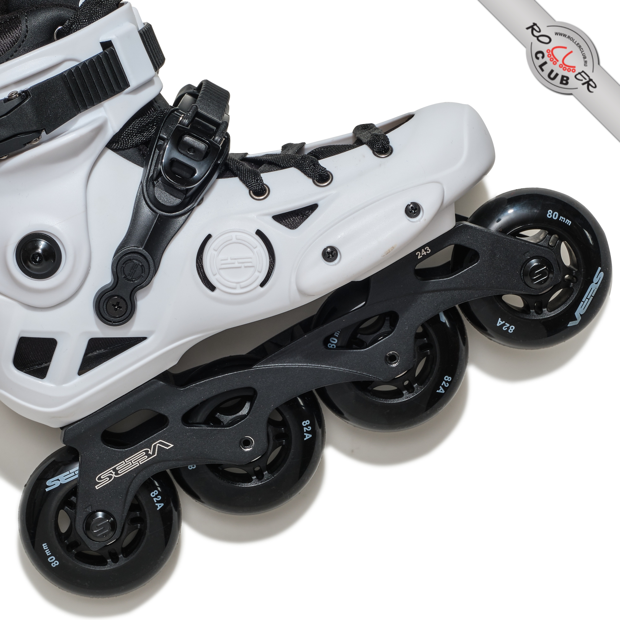 Роликовые коньки SEBA E3 80 PREMIUM (WHITE) 2024 г.