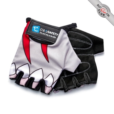 Перчатки CRAZY SAFETY SHARK (белый)