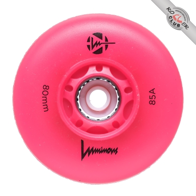 Колеса LUMINOUS 80MM (RED/RED)