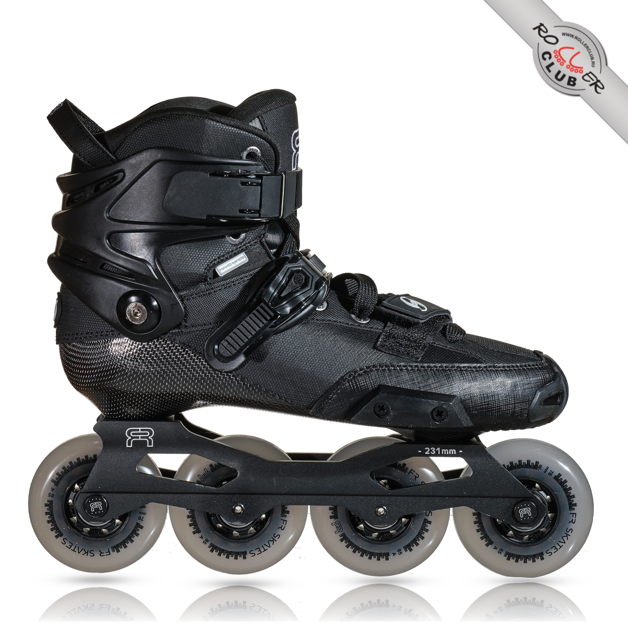 Роликовые коньки FR SKATES SPIN (black) 2025 г.