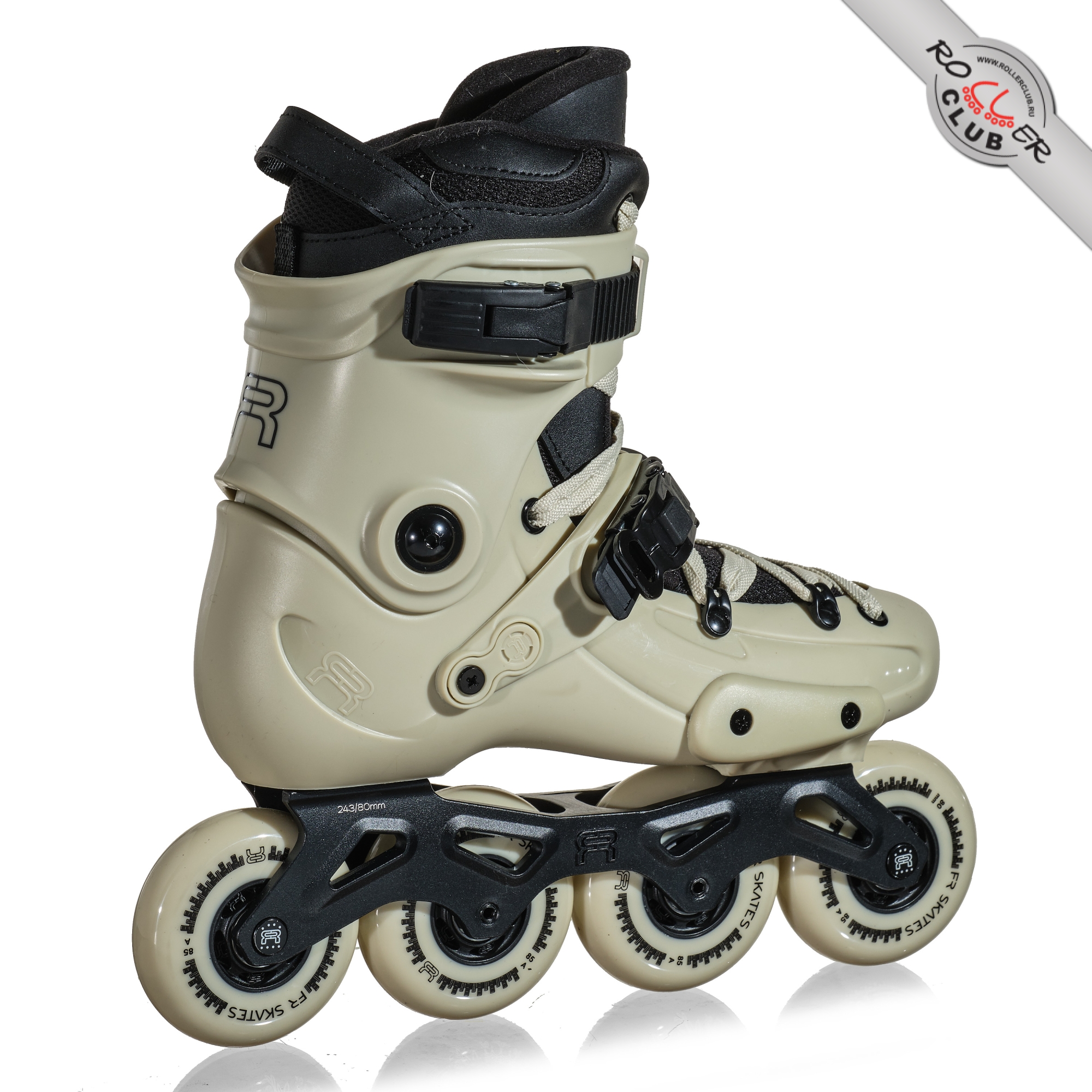 Роликовые коньки FR SKATES FR3 80 (SAND)