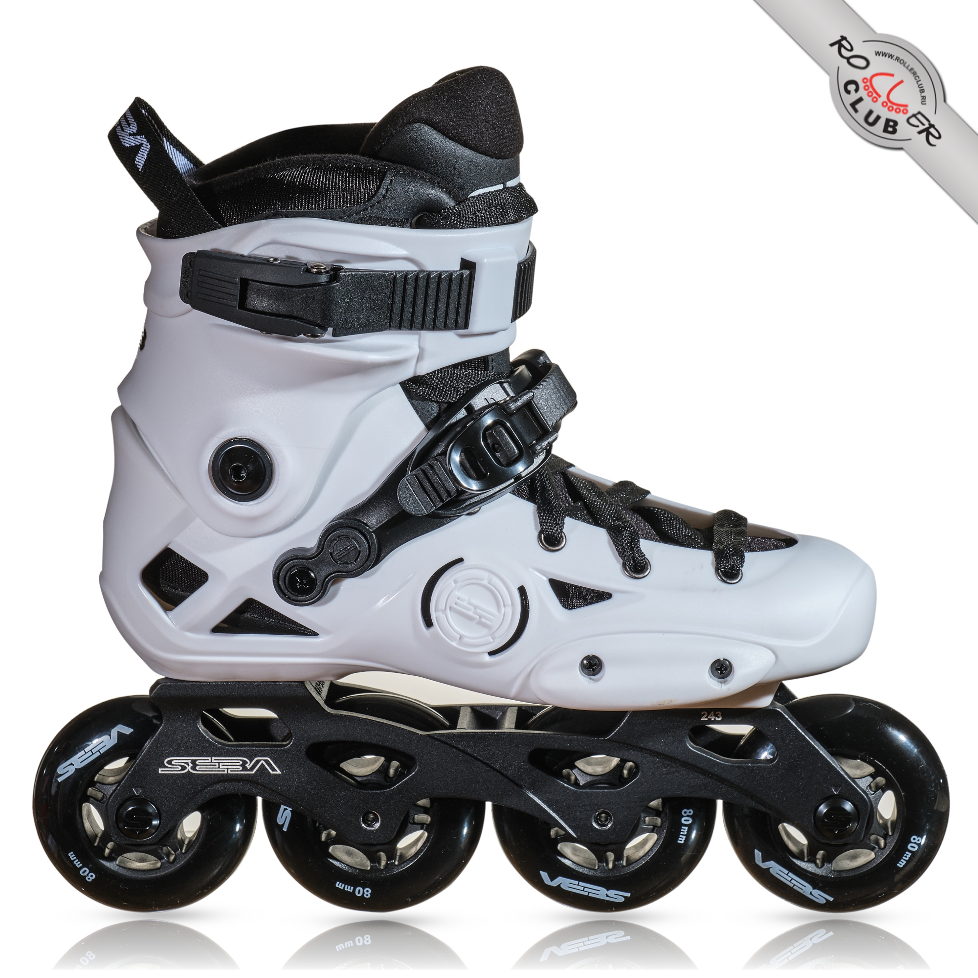 Роликовые коньки SEBA E3 80 PREMIUM (WHITE) 2024 г.
