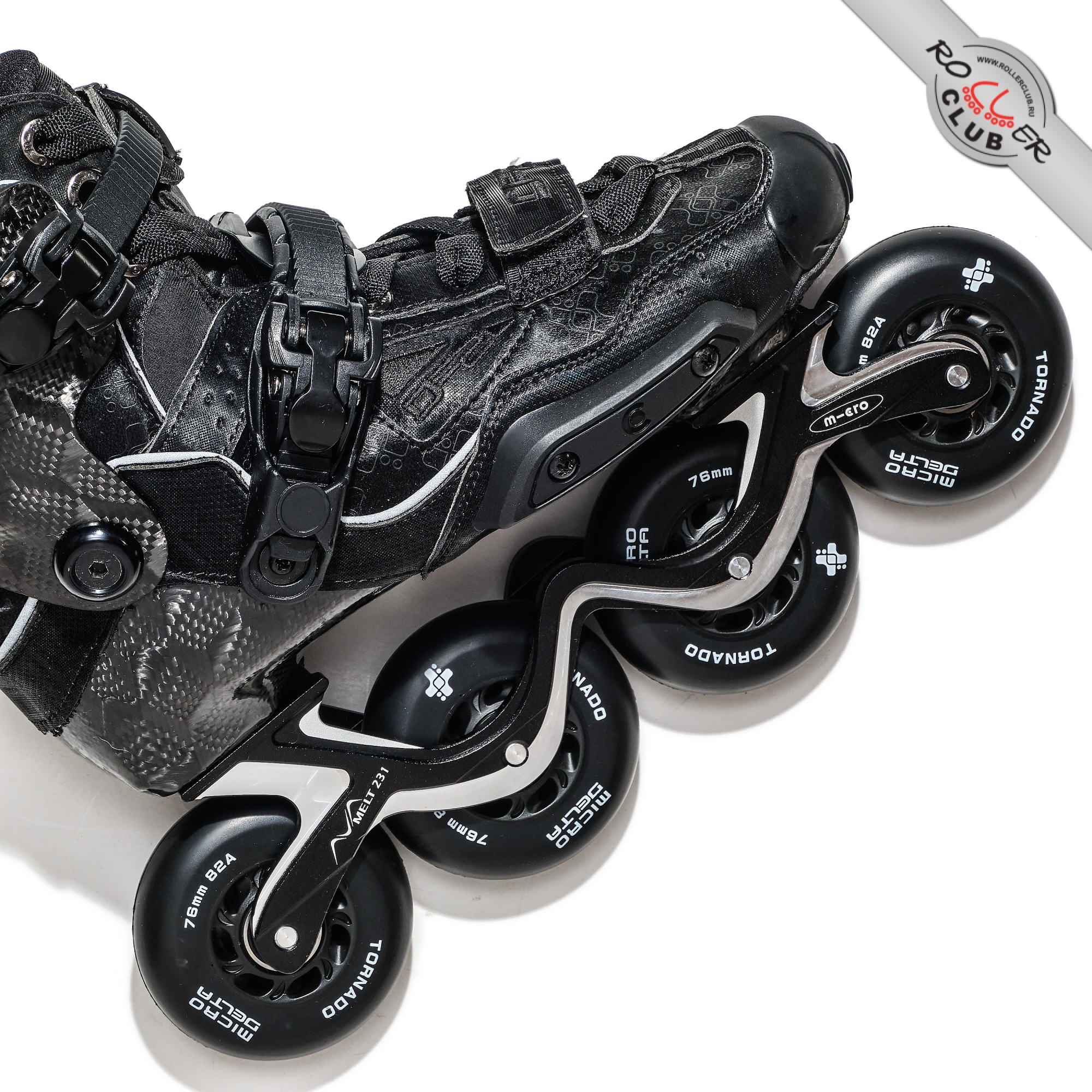 Роликовые коньки MICRO DELTA FORCE2 BK (black)