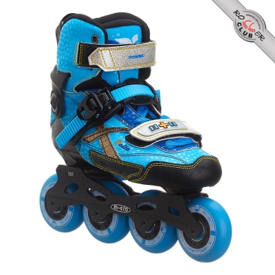 Роликовые коньки MICRO DELTA X Jr (blue/black)