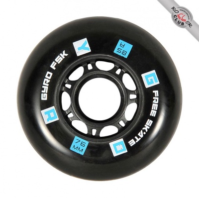 Колеса GYRO GFR F2R black 76mm/85A