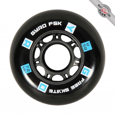 Колеса GYRO GFR F2R black 72mm/85A
