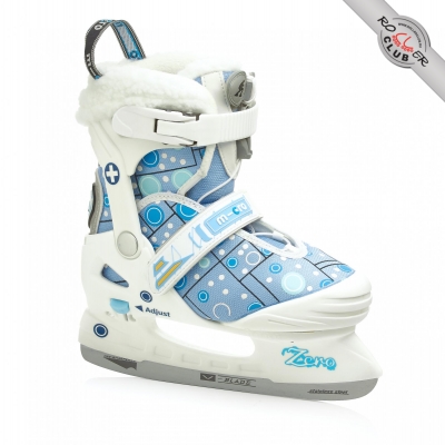 Раздвижные ледовые коньки MICRO ZERO PLUS blue