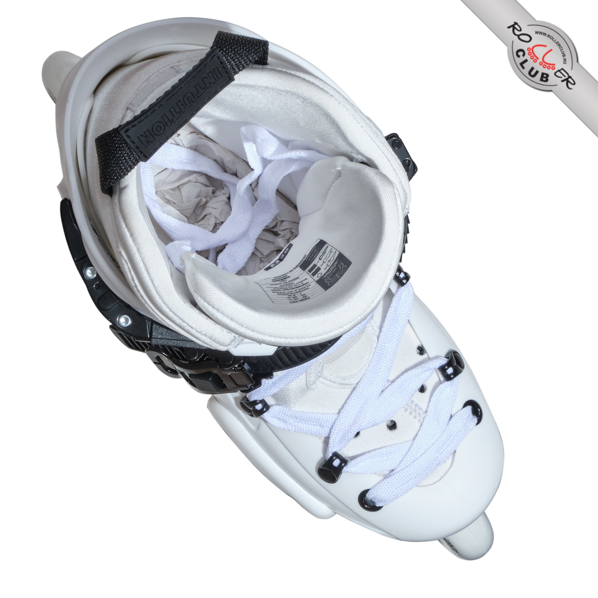 Роликовые коньки FR SKATES FR1 DELUXE INTUITION 80 (white)
