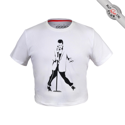 Футболка RC ЭЛВИС женская (белая)