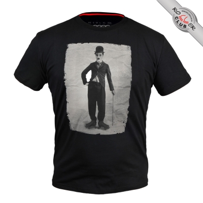 Футболка RC ЧАПЛИН мужская (черная)