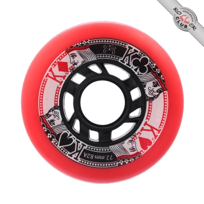 Колеса FR SKATES STREET KINGS 72mm/85A (RED/BLACK)