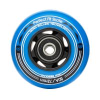 Колесо в сборе MICRO (+ 2 pcs bearing + 1 ps hub) 72mm BLUE for INFINITY