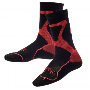Носки FR SKATES Nano Sport (black/red)