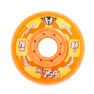 Колеса HYPER PRO 250 76мм/84А orange/orange